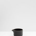 Hasami Porcelain milk pitcher matte black