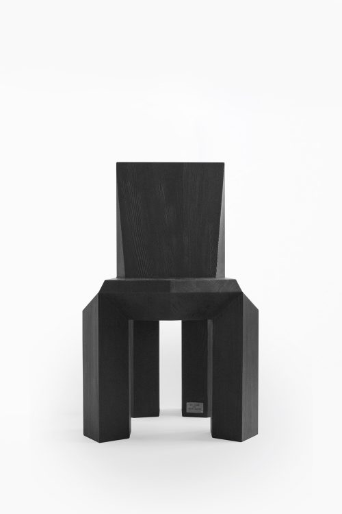 Sizar Alexis Ode Chair Charred Wood Pine